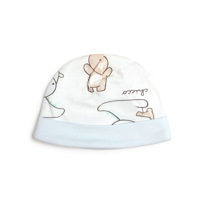 Gift Box- Velour Babysuit, Bib And Hat image number 4